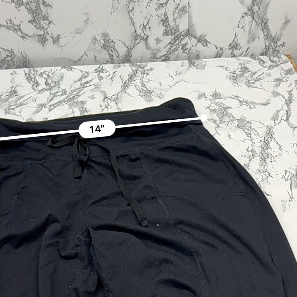 Fabletics Black Drawstring Jogger Soft Track Pant… - image 8